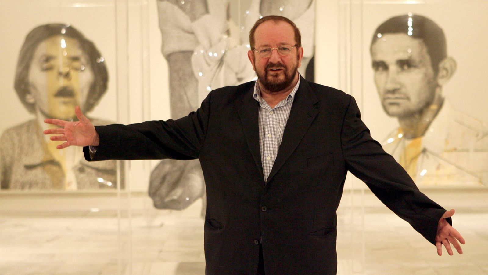 Darío Villalba en una imagen del 13/03/07 en el Museo Reina Sofía