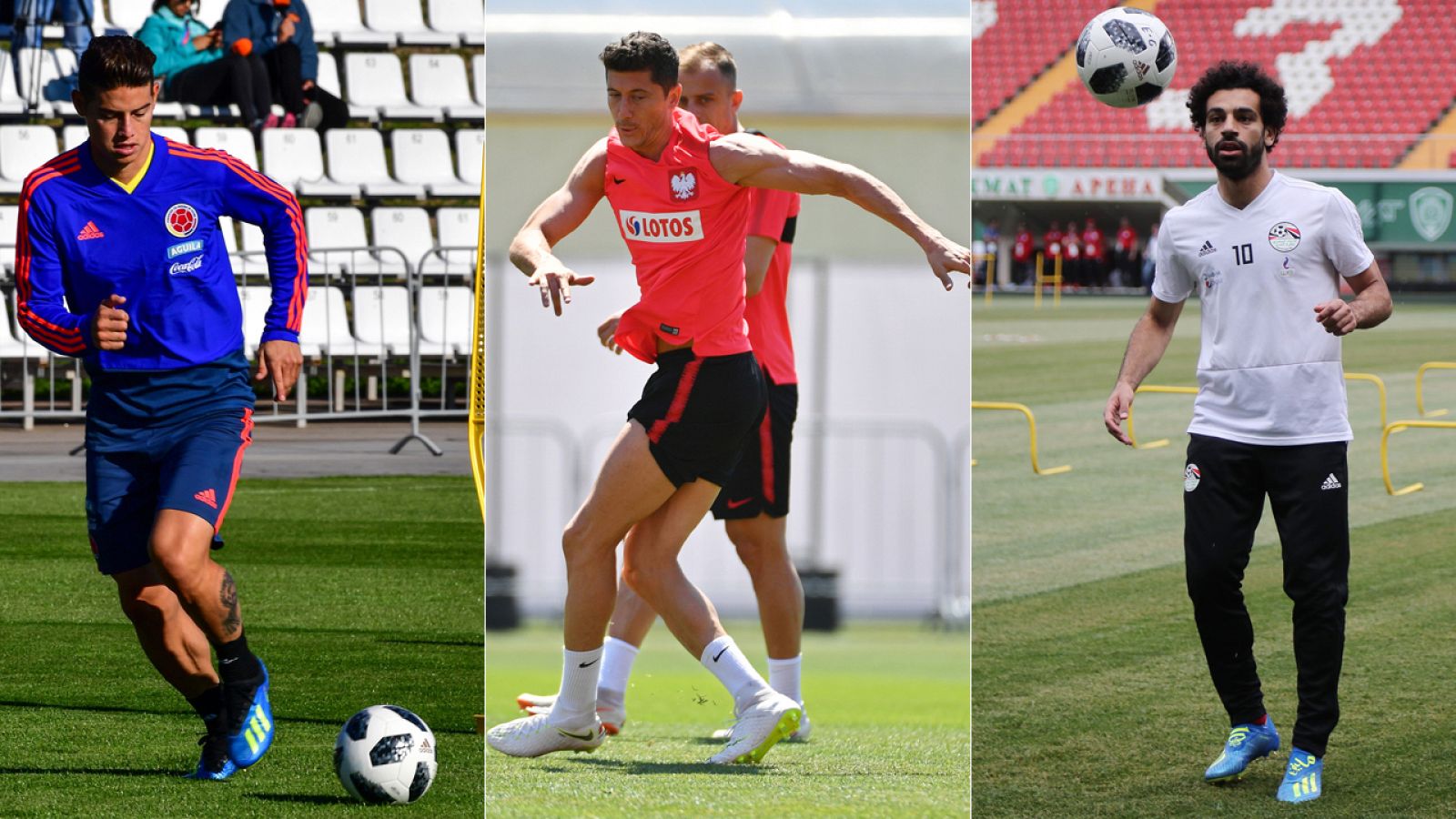 Los partidos de la jornada 1 en el grupo H y el Rusia-Egipto del Mundial, en vivo este martes en RTVE.es