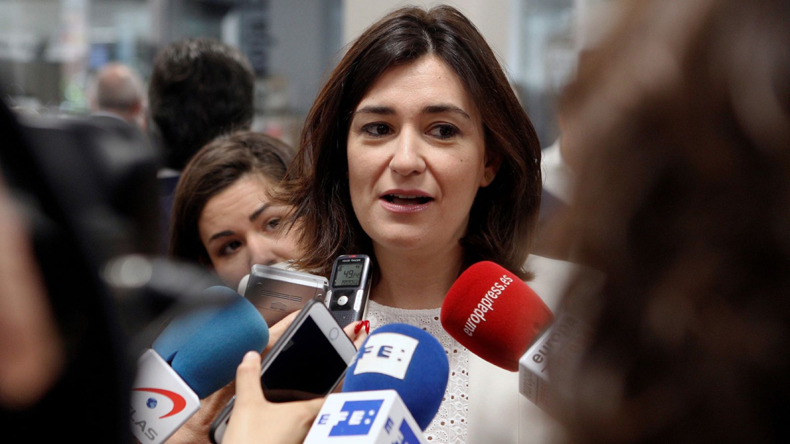 La ministra de Sanidad, Carmen Montón.