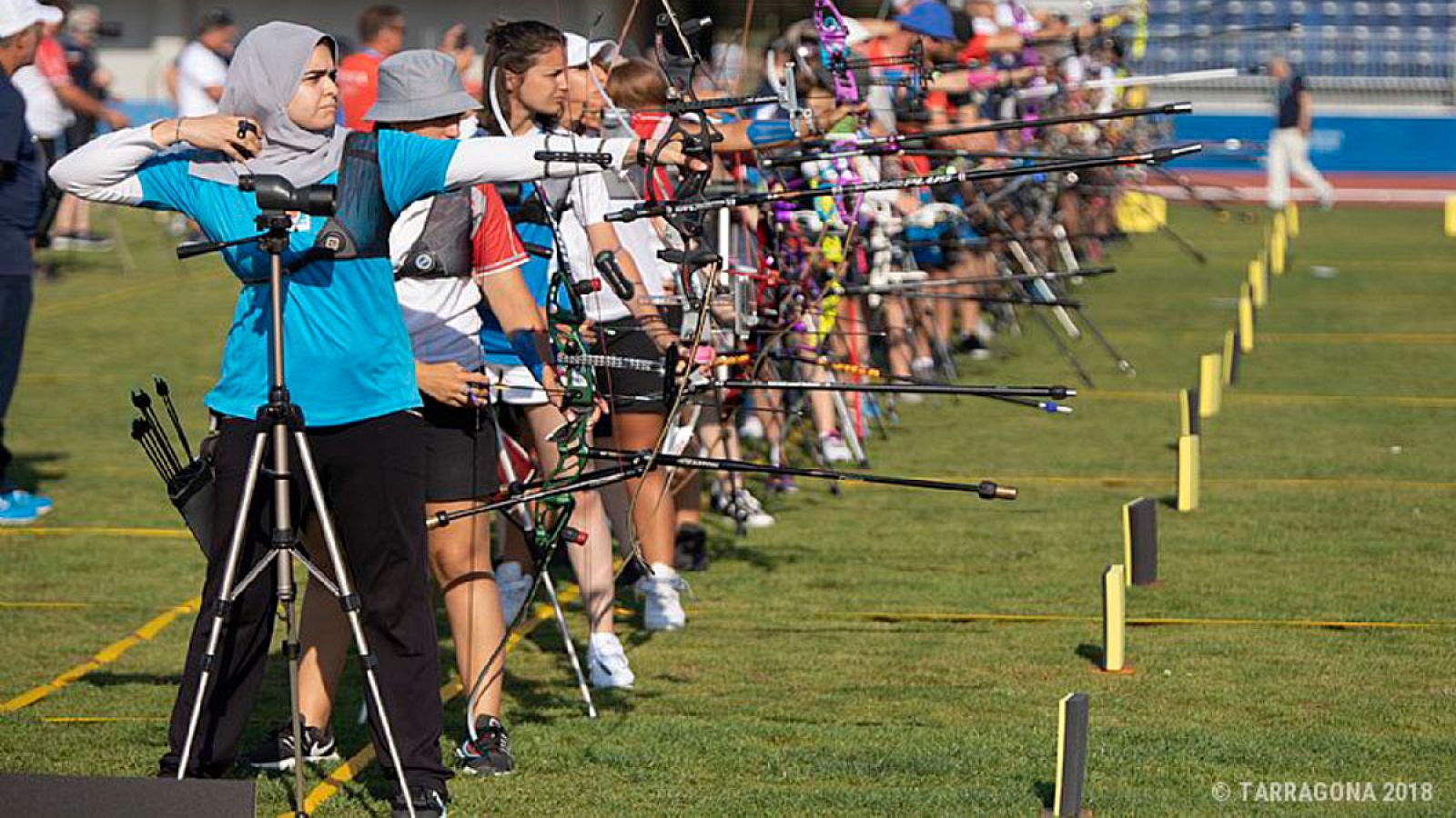 Tarragona 2018, pruebas de arco