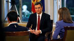 Así te hemos contado en directo la entrevista a Pedro Sánchez en RTVE