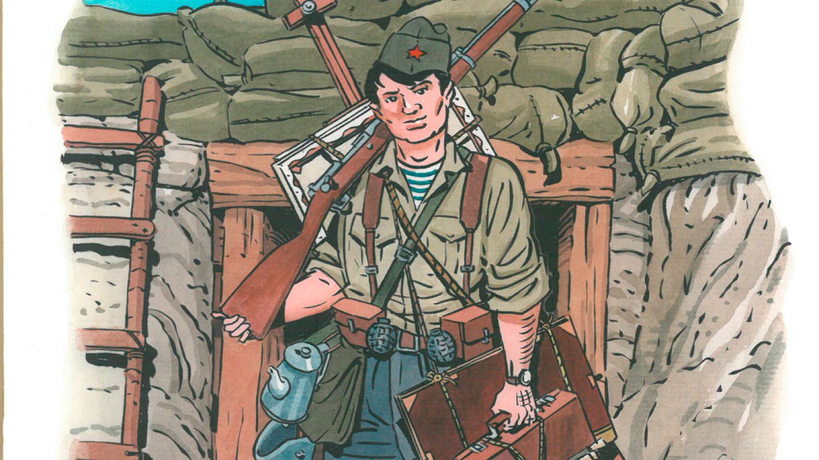 Fragmento de la portada de 'Picasso en la Guerra Civil'