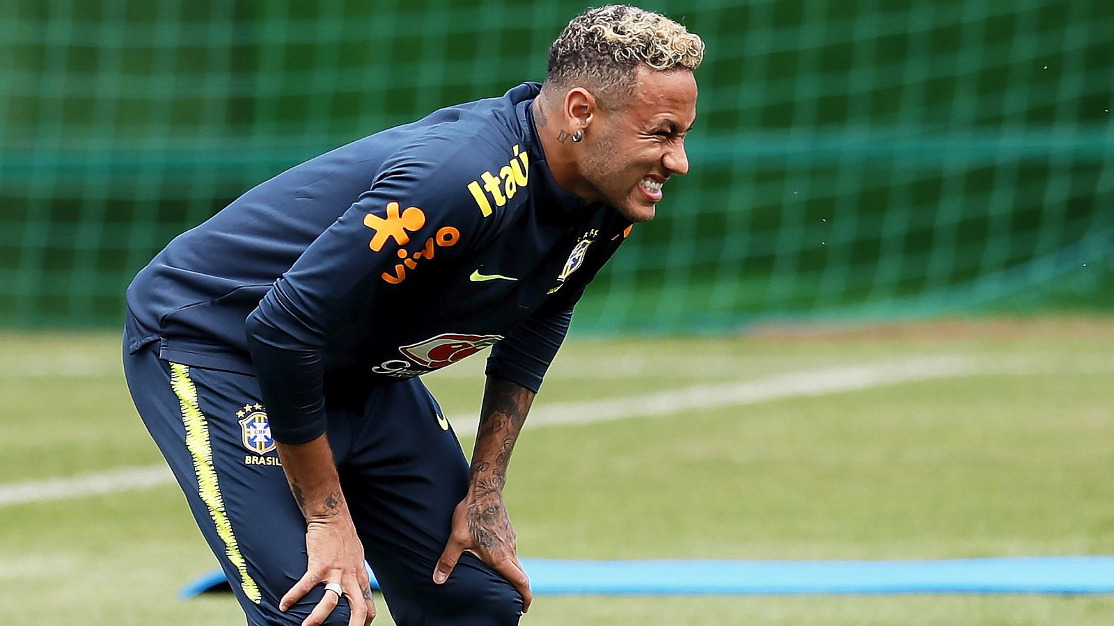 Neymar entrenamiento