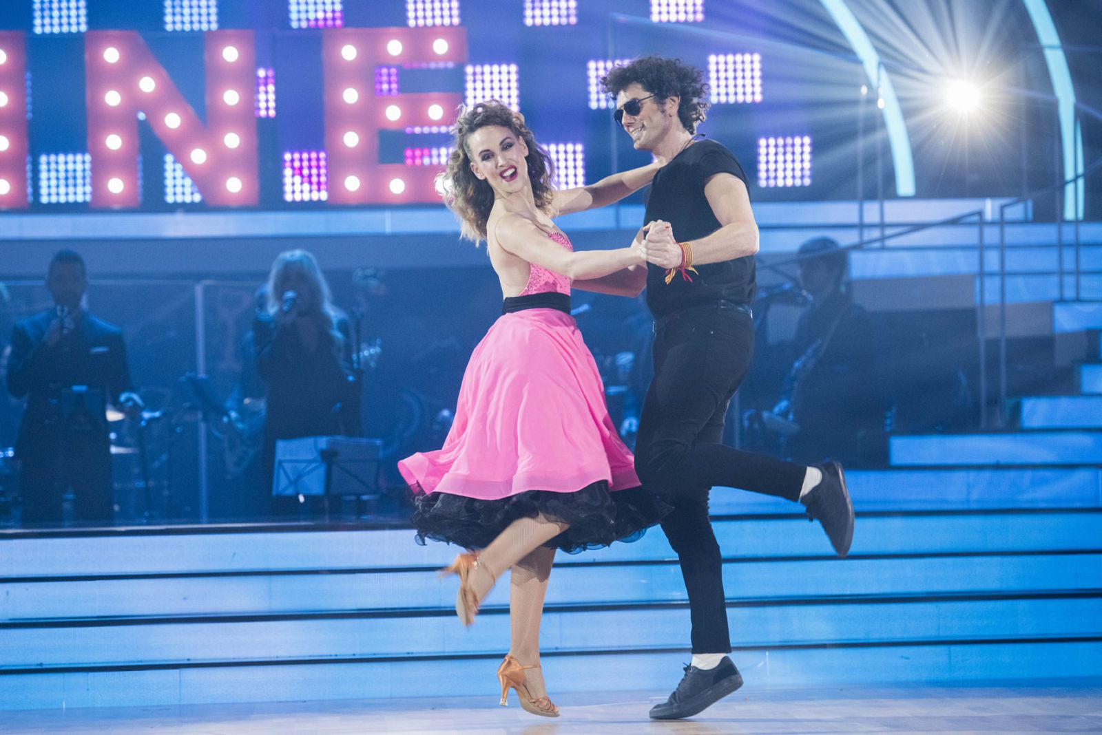 Pablo Ibáñez, en su baile inspirado en 'Grease'