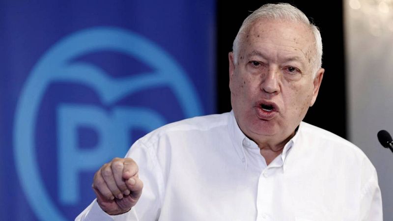 Margallo augura el fin del PP si hay una "guerra entre las dos Rosas" y señala que irá "hasta el final" 