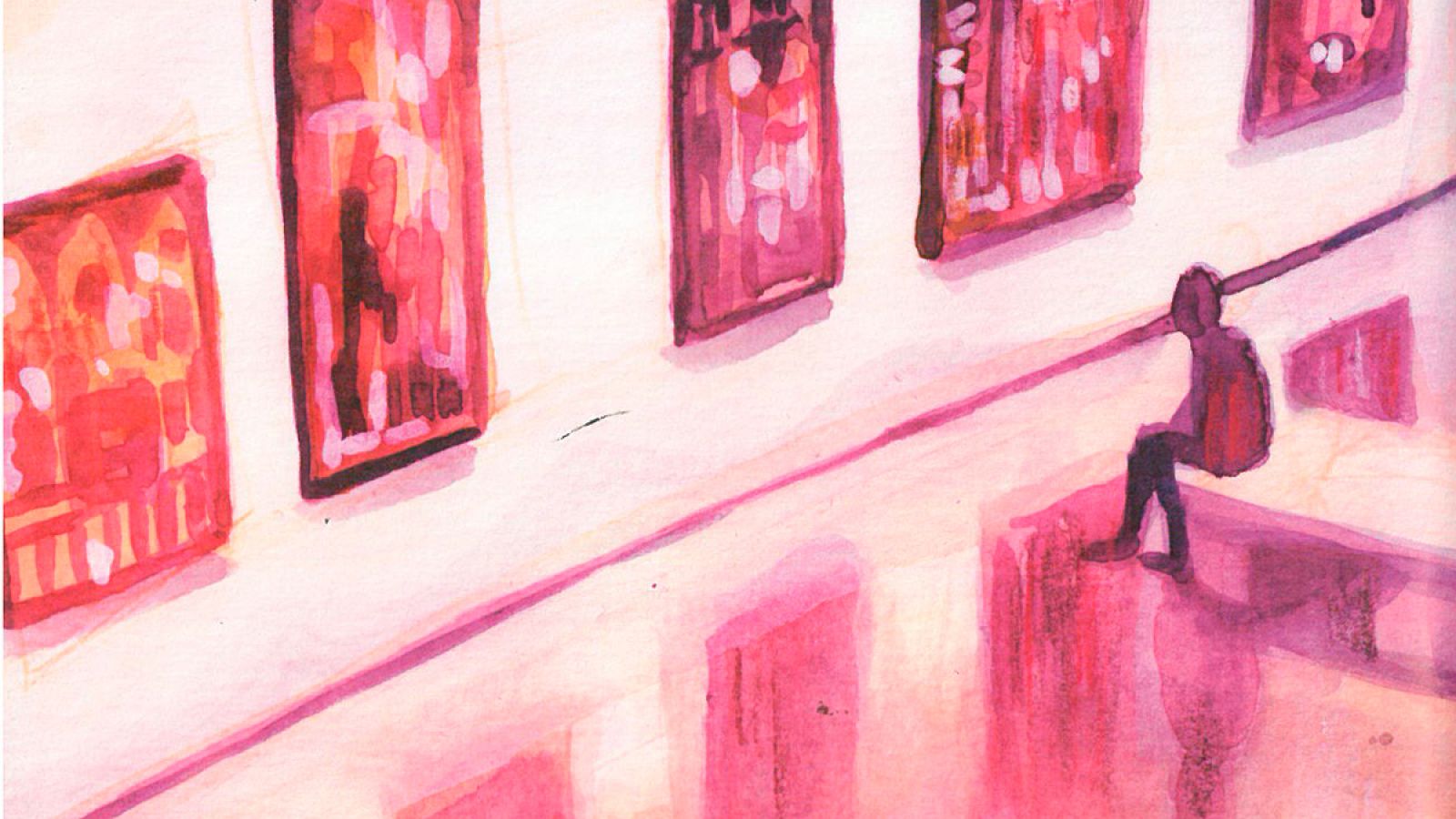 Detalle de una ilustración de 'Gótico'