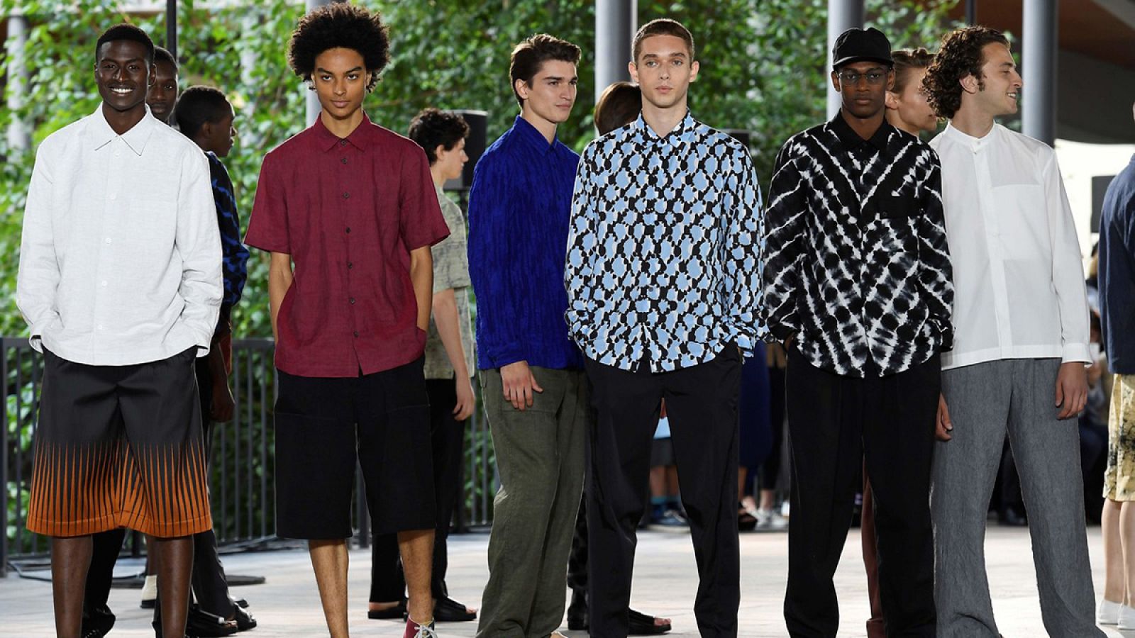 Desfile de Issey Miyake