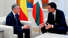 Sánchez y Urkullu acuerdan trabajar en la política penitenciaria y en las transferencias del Estatuto