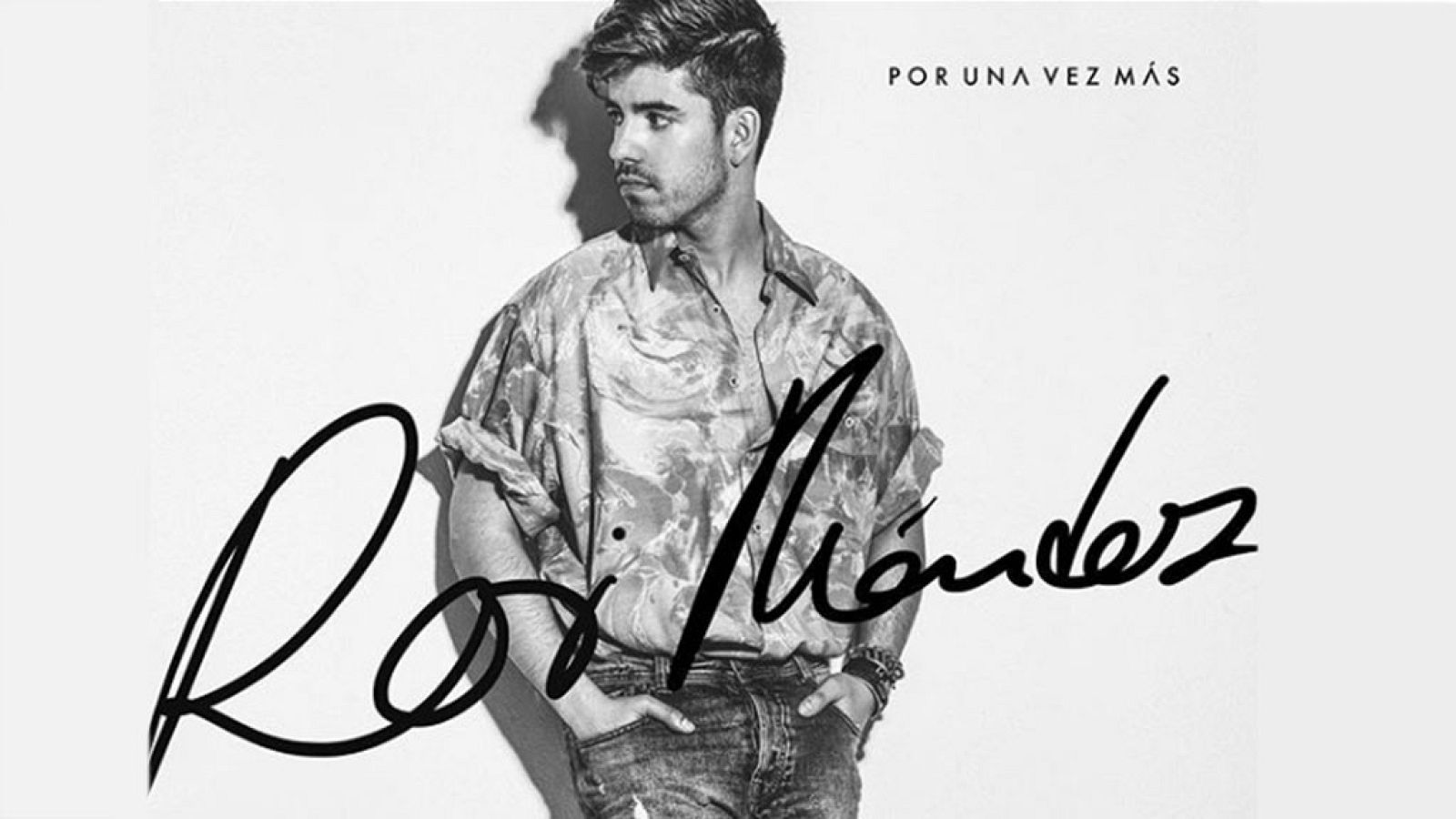 Imagen promocional de "Por una vez más", primer single de Roi