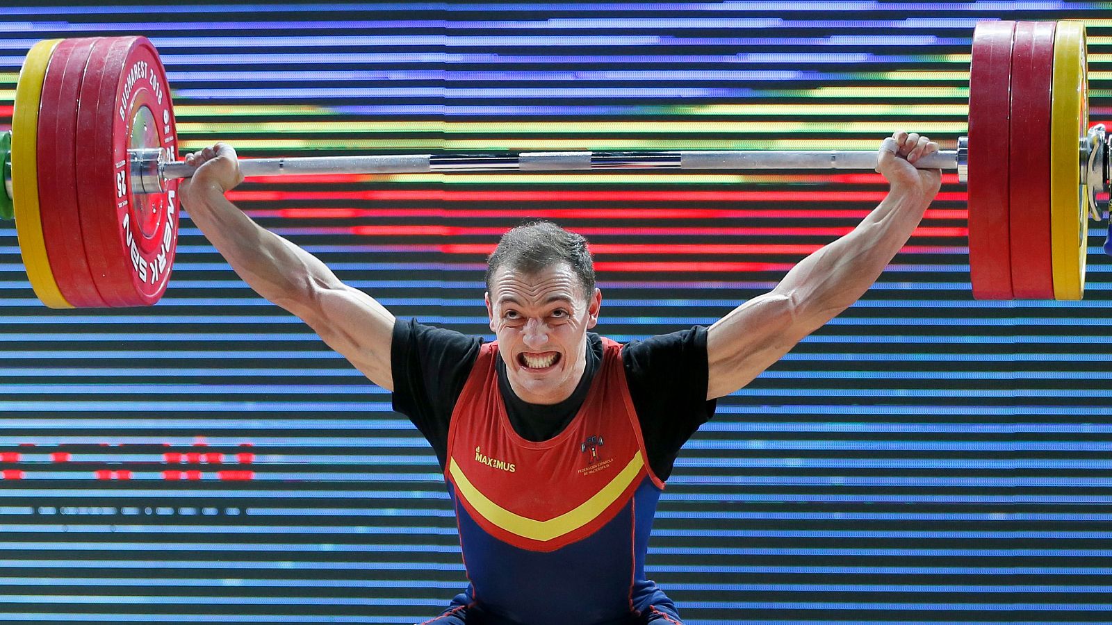 Andrés Mata aporta dos platas en halterofilia para España