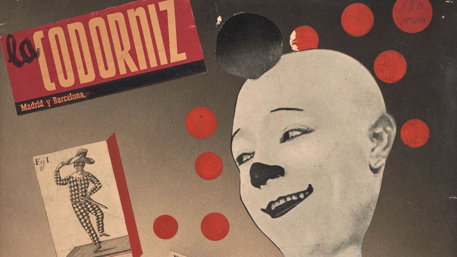 Fragmento de una de las portadas de Enrique Herreros para 'La Codorniz'