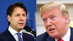 Trump recibirá a Conte en la Casa Blanca el 30 de julio