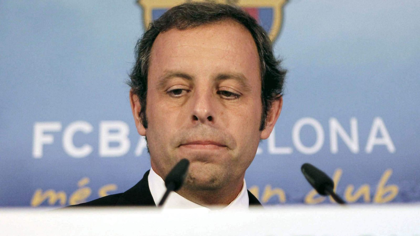 EL PRESIDENTE DEL FC BARCELONA, SANDRO ROSELL, HACE BALANCE DE LA TEMPORADA
