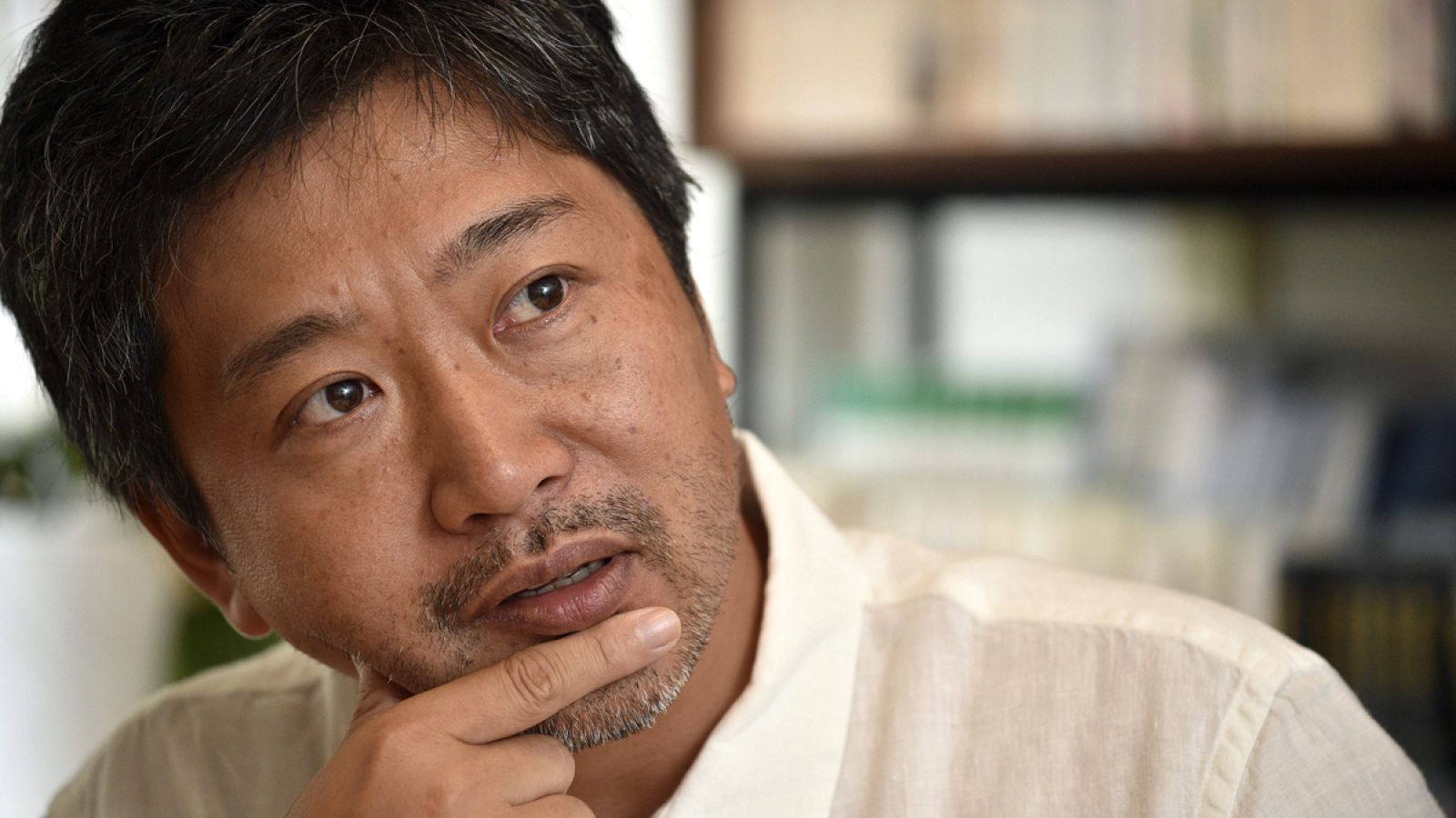 El director de cine japonés Hirokazu Kore-eda