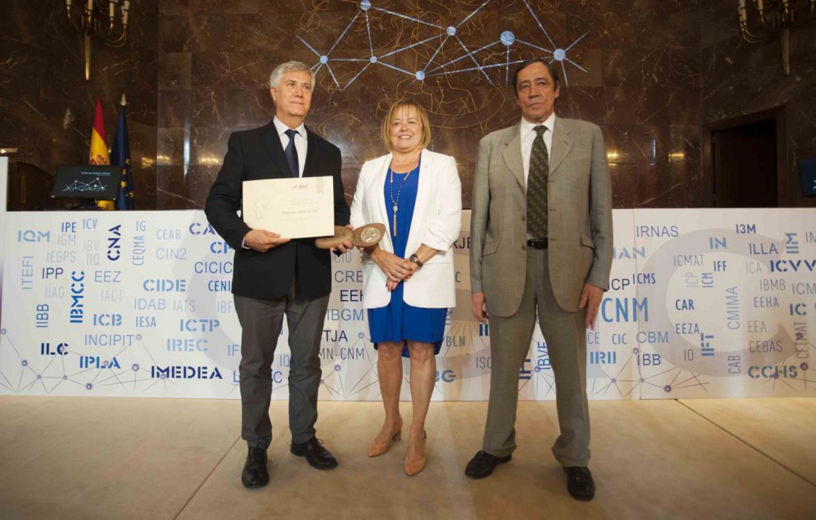 Entrega de la Medalla de Plata a Pere Buhigas