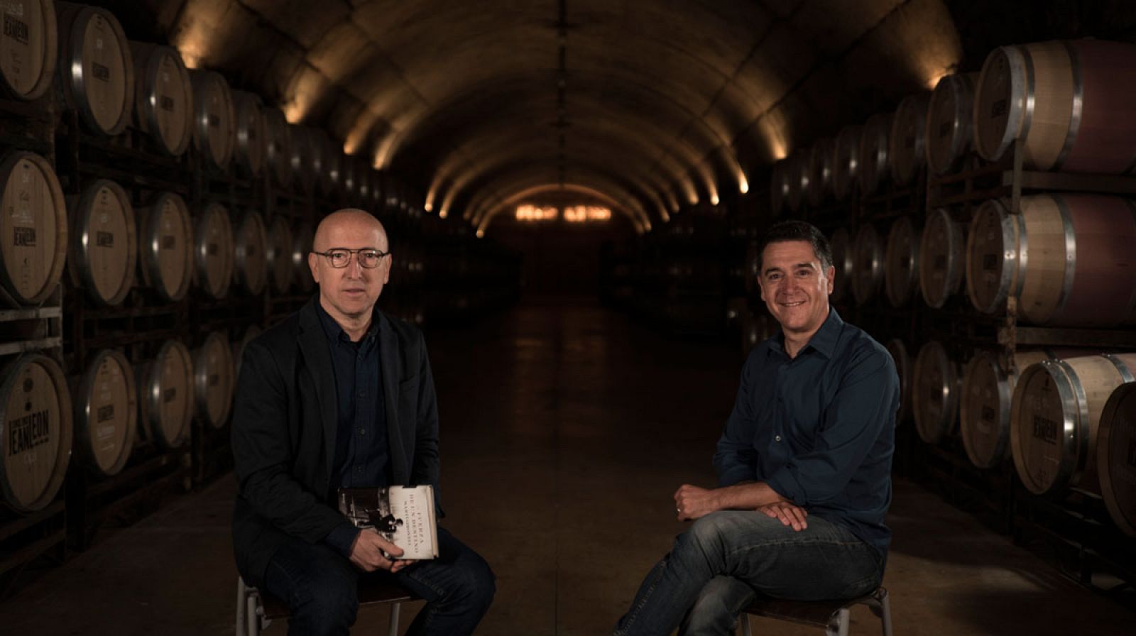 Gironell con Oscar Lopez