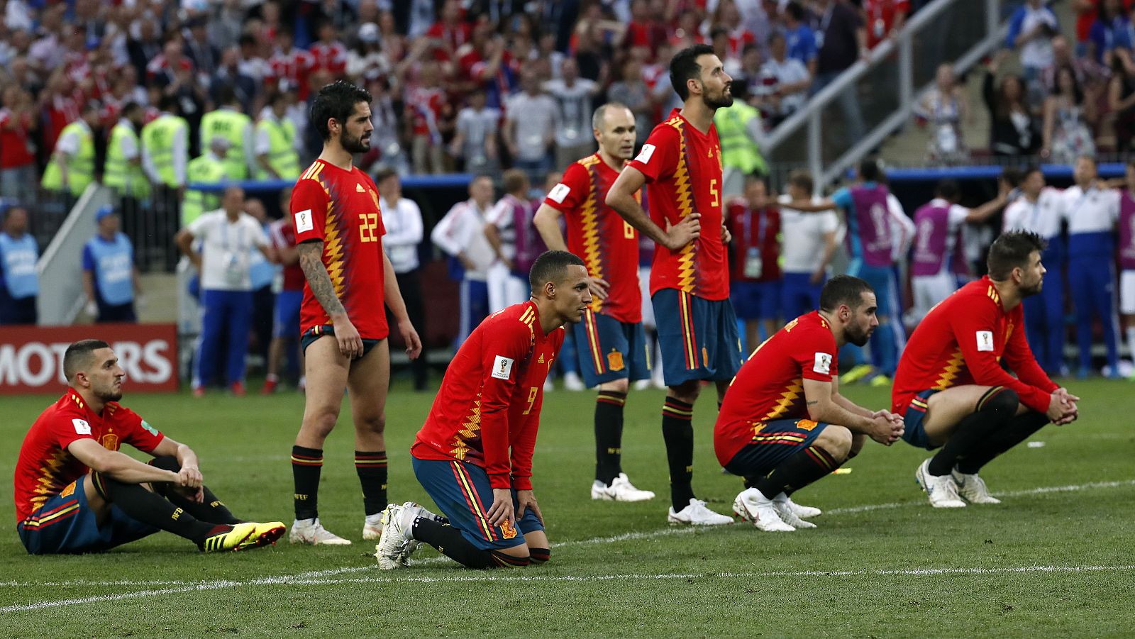 Round of 16 Spain vs Russia