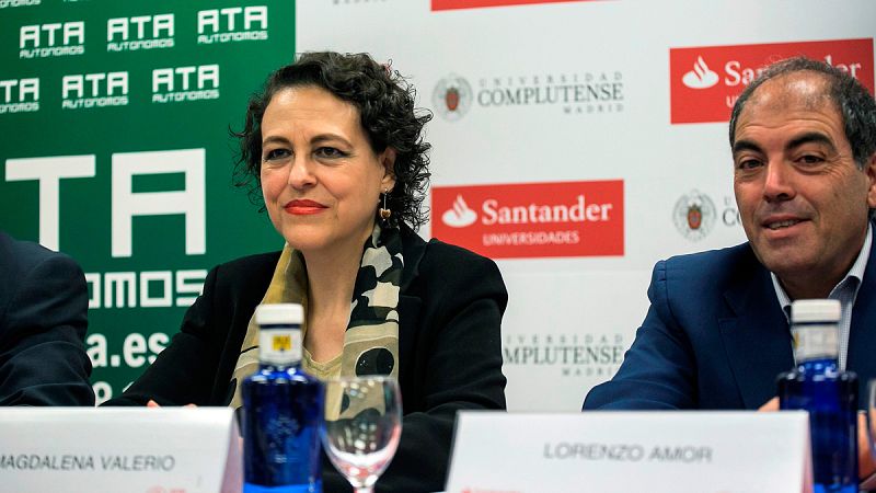 Valerio plantea que los autónomos coticen por los ingresos reales