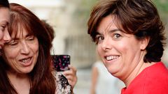 Sáenz de Santamaría no descarta tener un número dos de otro equipo si es la próxima presidenta del PP