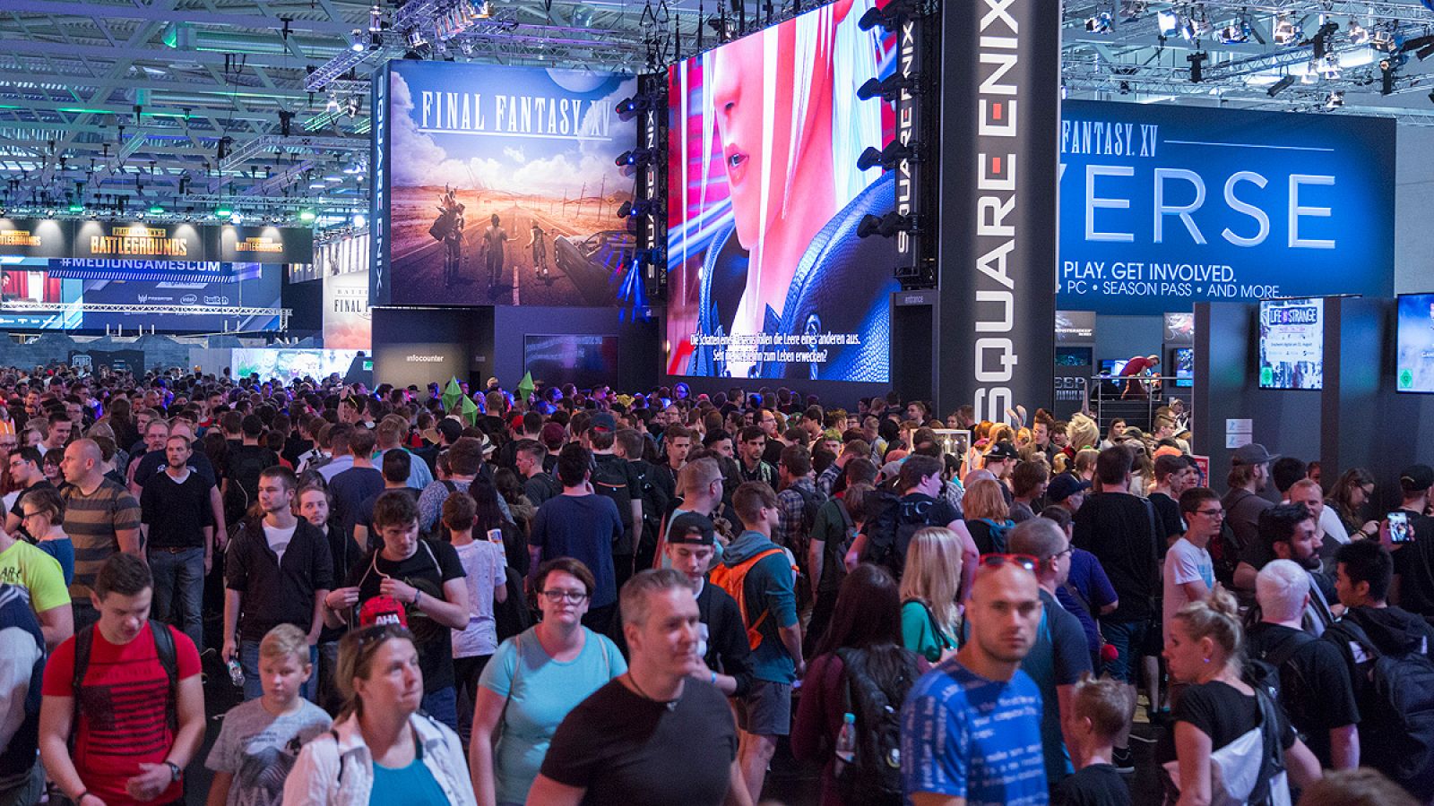 La Gamescom batió su récord de asistencia en 2017 con más de 350.000 visitantes