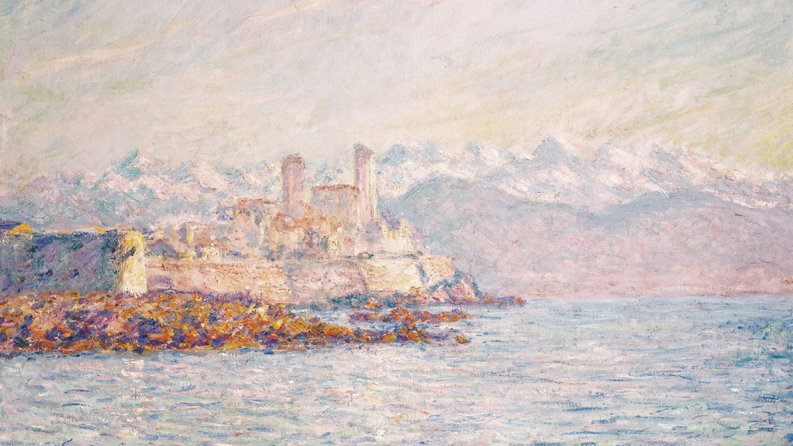 'Antibes', 1888, Claude Monet. Colección Pérez Simon, México. Foto: Arturo Piera
