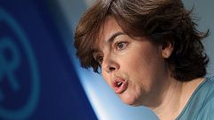Santamaría invita a Casado a buscar una candidatura única de integración pero él lo deja claro: "Iré hasta el final"