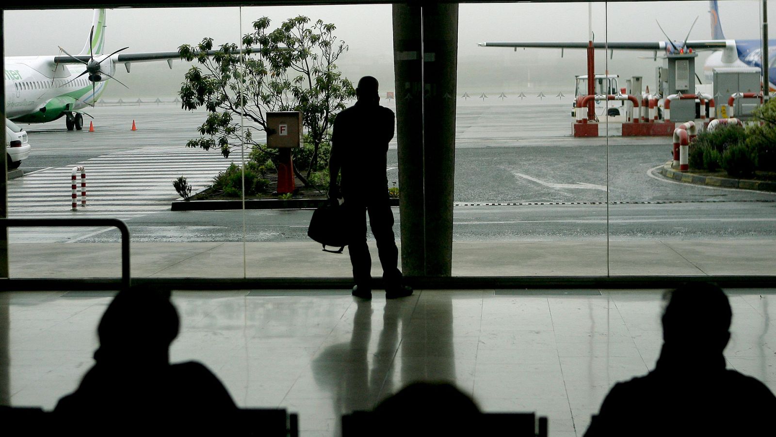 Interior de la sala de espera del aeropuerto Tenerife Norte en una imagen de archivo
