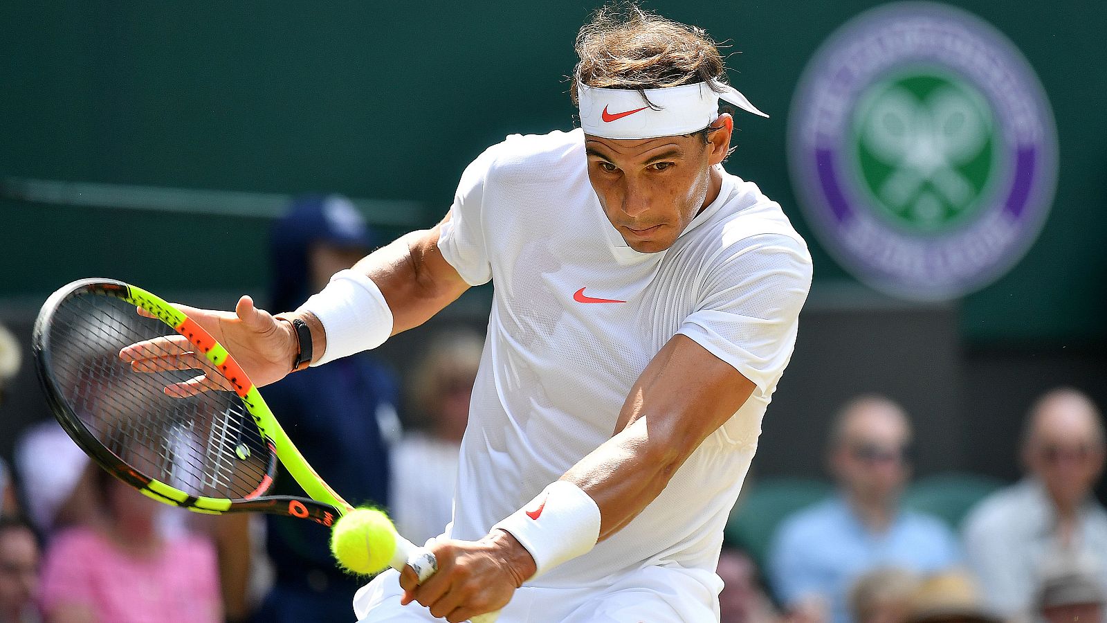 Rafa Nadal, en Wimbledon
