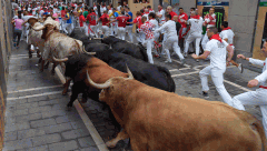 Cuarto encierro velocísimo y limpio con los toros de Fuente Ymbro