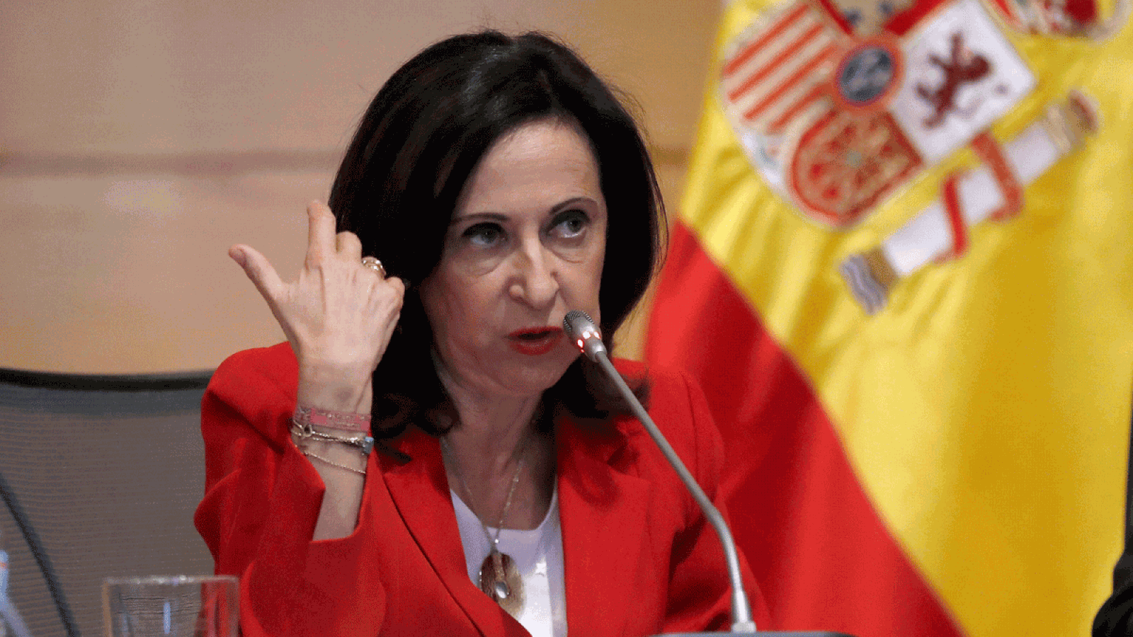 La ministra de Defensa, Margarita Robles