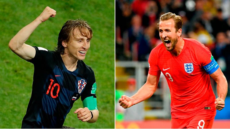 Croacia e Inglaterra pelean a las puertas de la historia