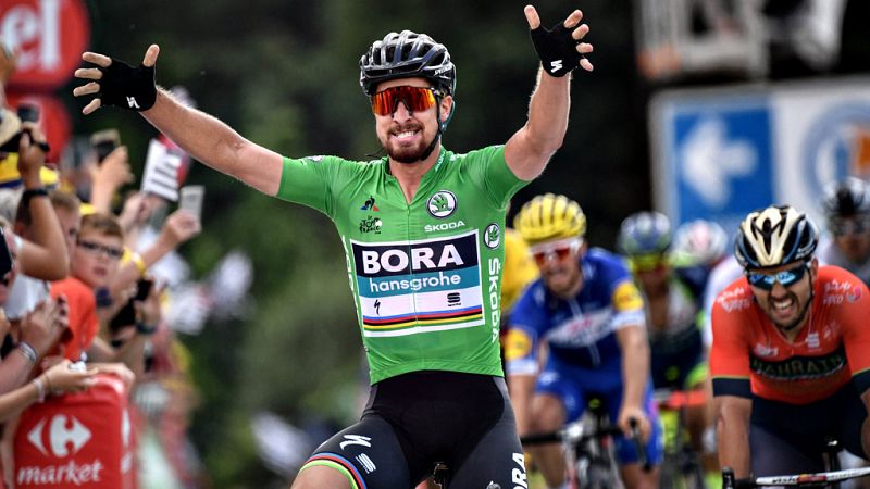 Sagan suma su segundo triunfo en la 'etapa serrucho' de Bretaña