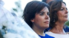 Santamaría confirma una reunión "muy cordial" con Cospedal e insiste en la necesidad de una lista unitaria