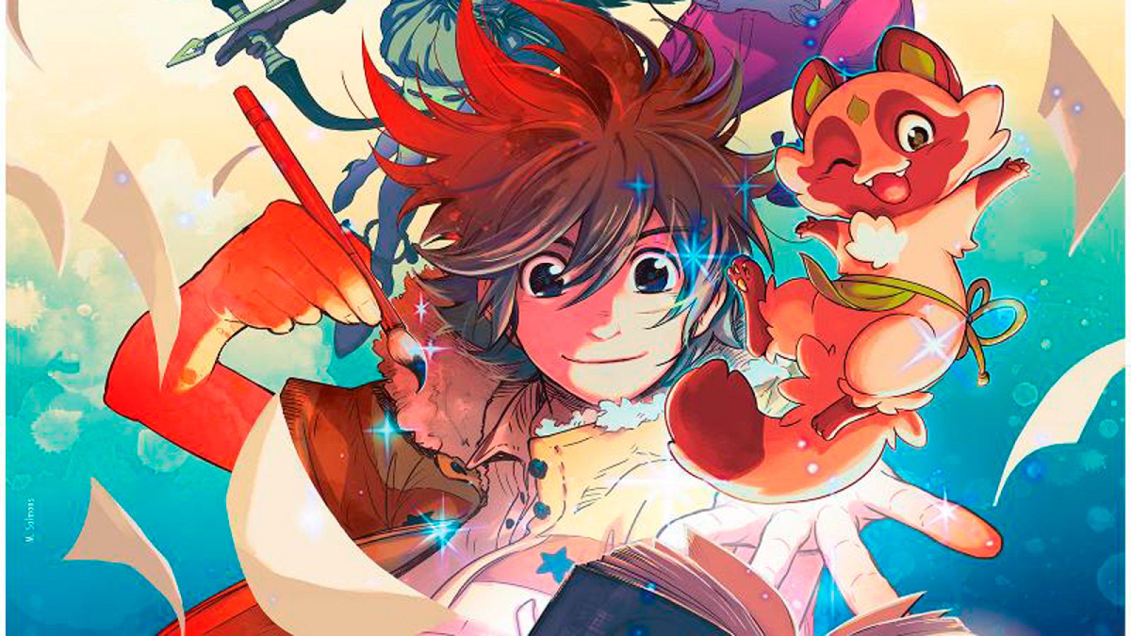 Fragmento del cartel del XXIV Salón del Manga de Barcelona, de la leridana Marta Salmons