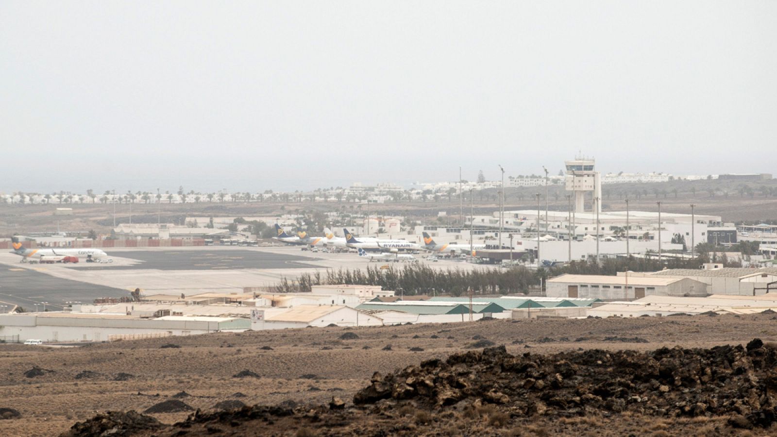 Imagen de archivo del aeropuerto de Lanzarote.