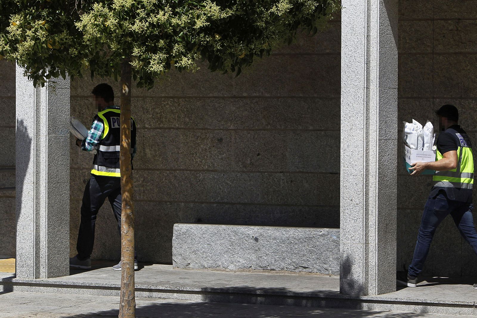 Foto de archivo de los registros en el Ayuntamiento de Torrelodones este martes