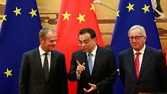 El presidente del Consejo Europeo urge a EE.UU., Rusia y China a no iniciar guerras comerciales