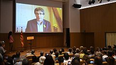 Puigdemont y Torra llaman a la unidad del soberanismo en el movimiento 'Crida Nacional per la República'