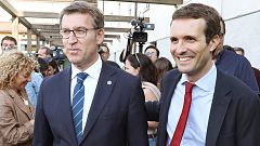 Casado quiere un "papel nacional relevante" para Feijóo, que se pronunciará el viernes