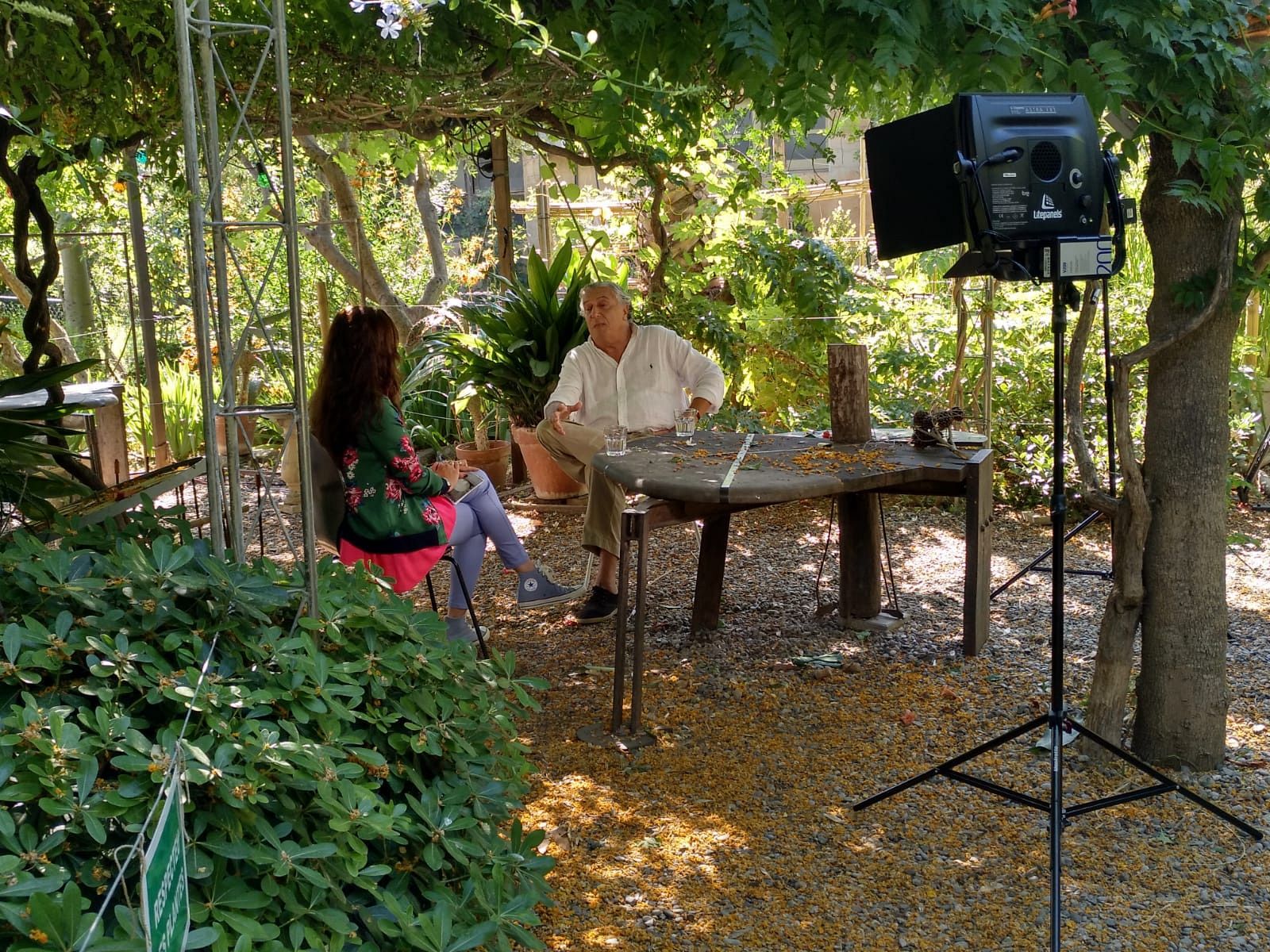 Montse Elias entrevista Xavier Medina Campeny al 'Punts de vista'