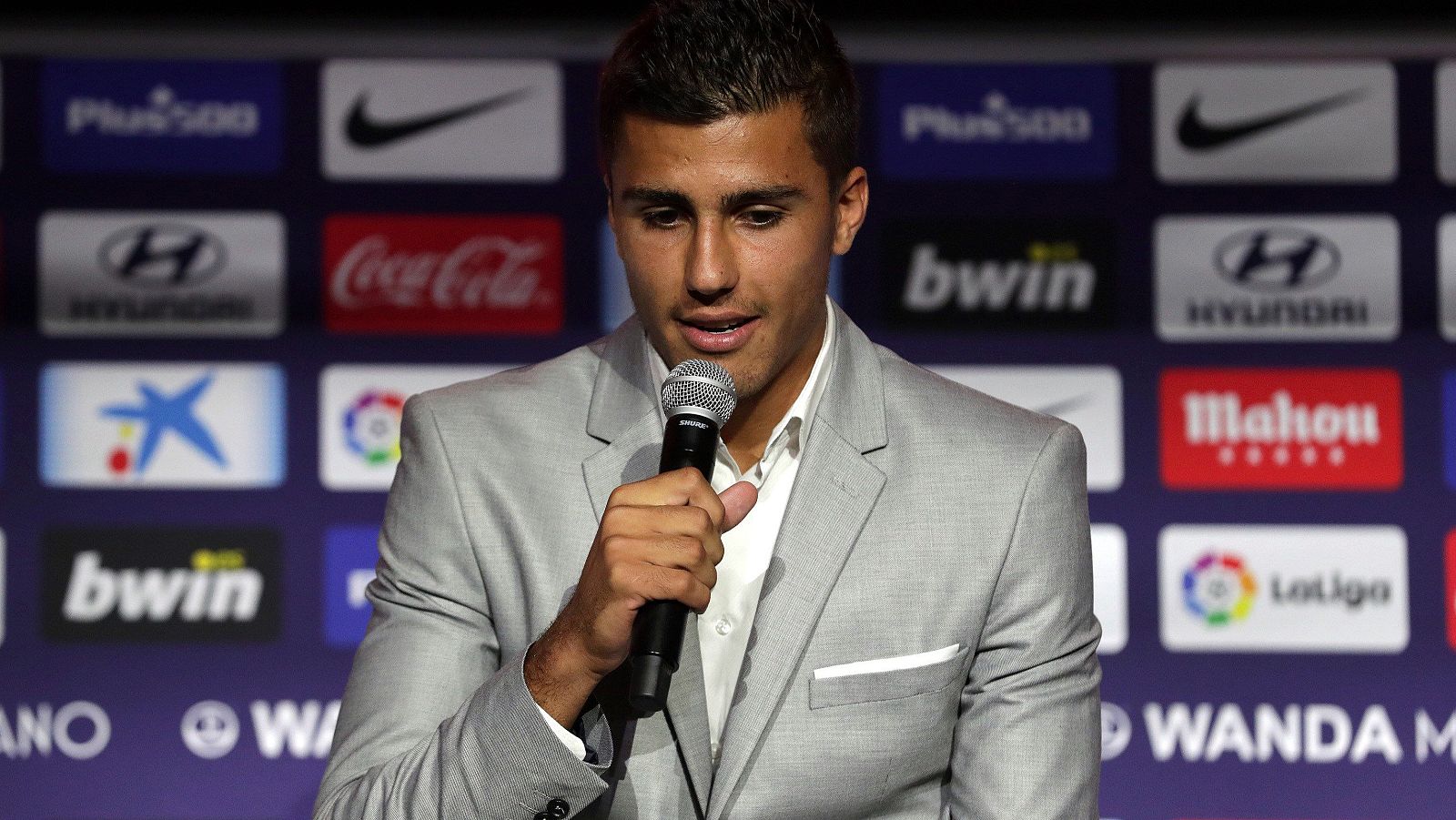 Rodri, presentado con el Atlético