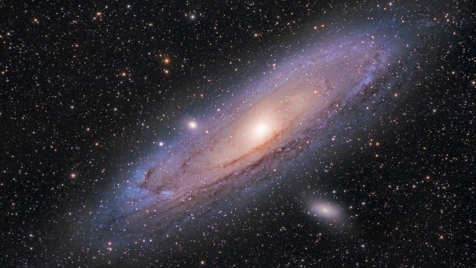 La galaxia Andrómeda