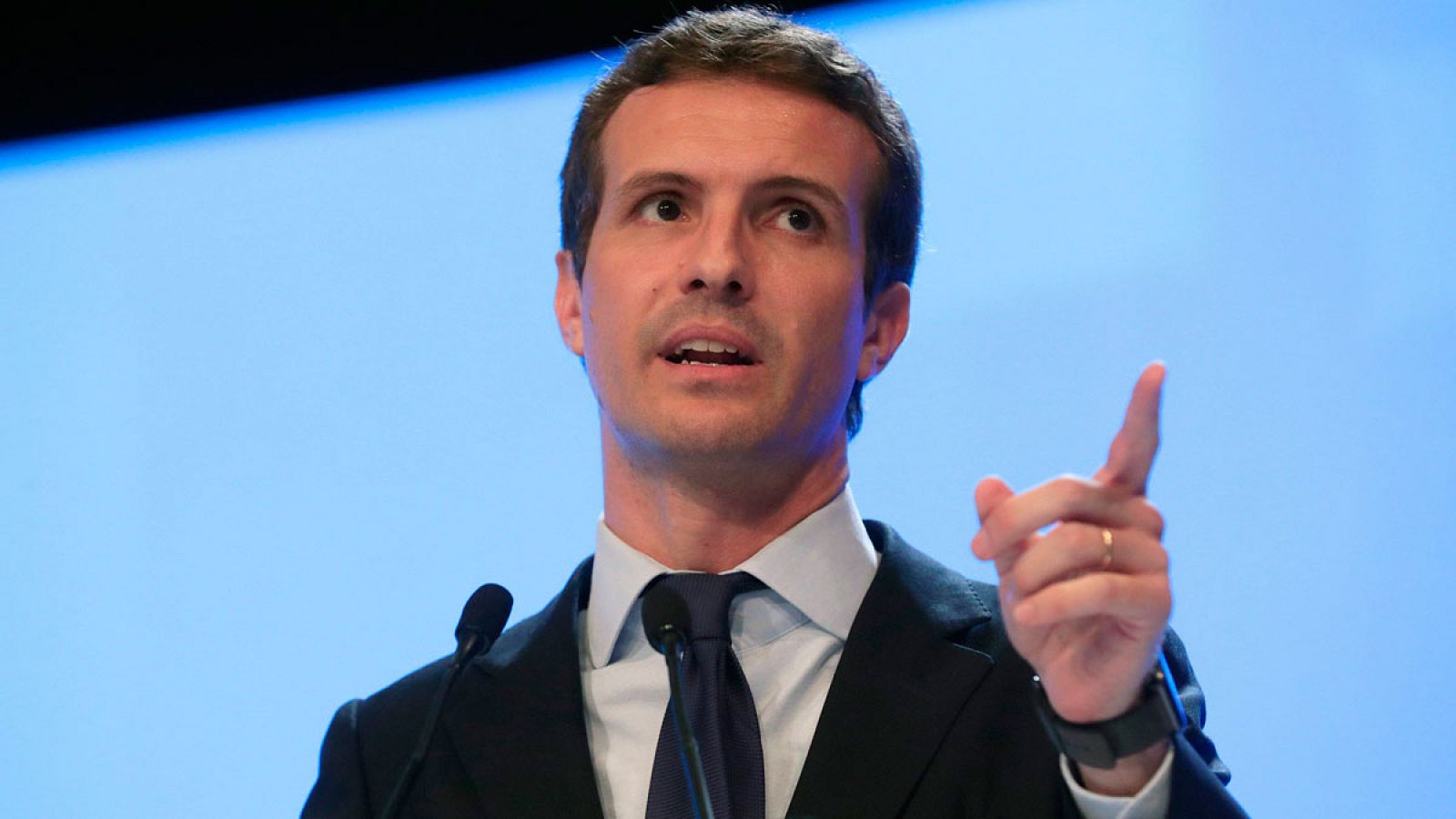 Pablo Casado, presidente del PP