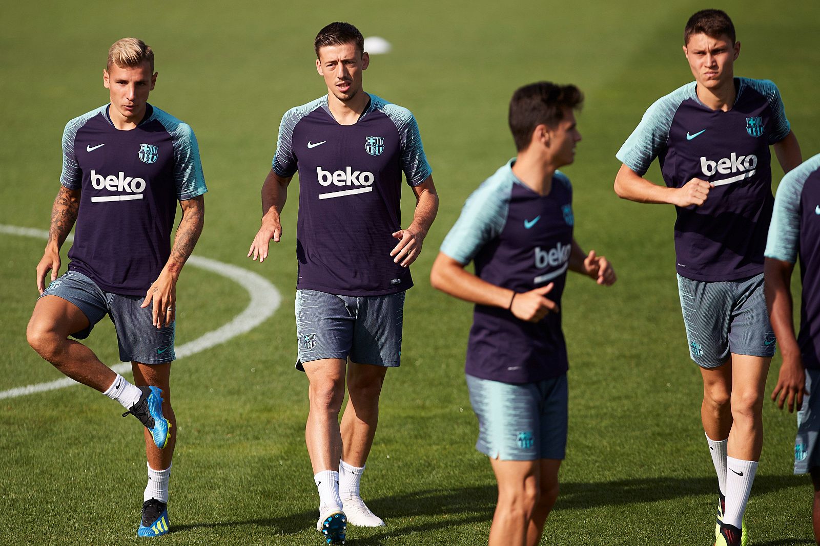 ENTRENAMIENTO FC BARCELONA