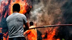 La cifra oficial de fallecidos por los incendios en Grecia se eleva a 91