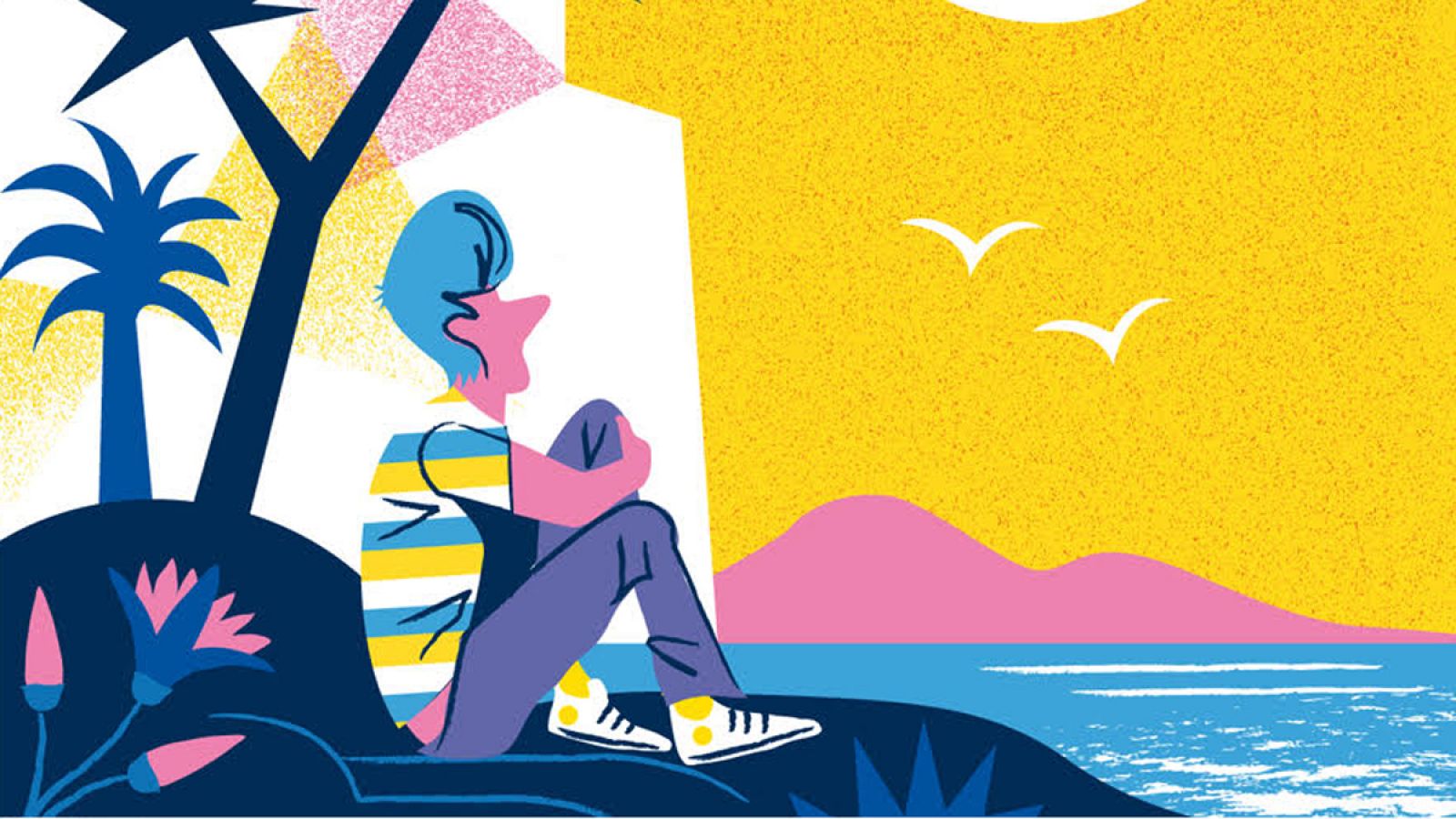 Detalle de una ilustración de 'Un verano Diabolik'