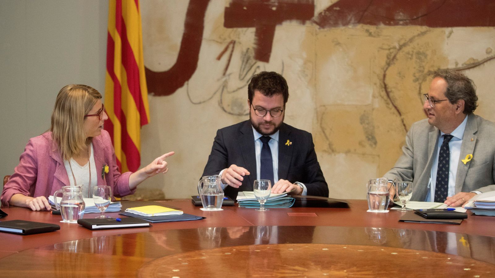 El Gobierno catalán se reúne antes de la Comisión Bilateral con Moncloa