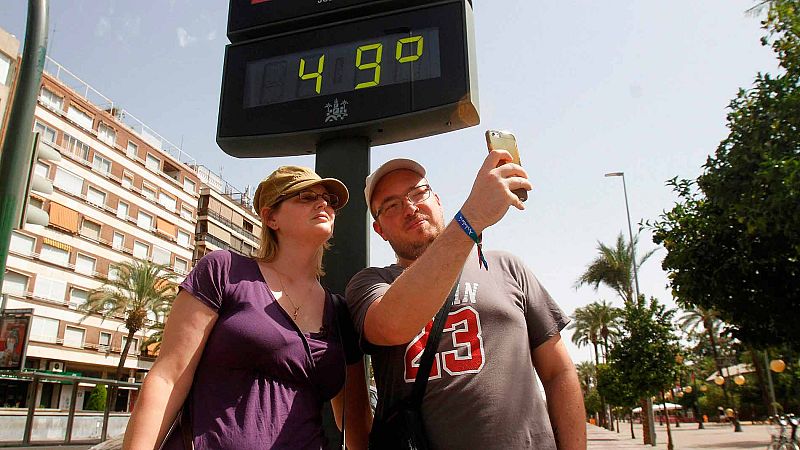 En alerta en 39 provincias de todo el país por temperaturas de entre 36 y 44 grados