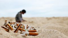 Cada colilla puede contaminar entre 8 y 10 litros de agua del mar y hasta 50 litros si se trata de agua dulce