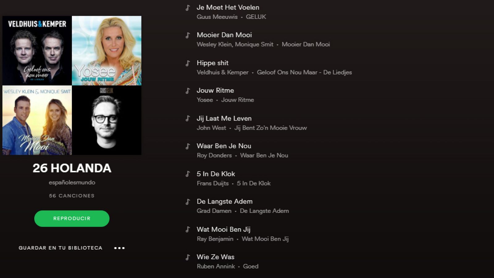 Música para viajar... Holanda